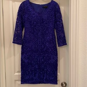 Sue Wong Beaded Cocktail Dress